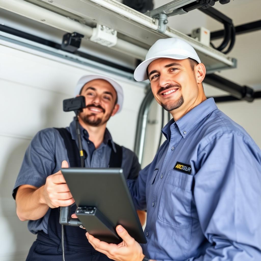 Sylva Garage Doors professional technicians providing expert service